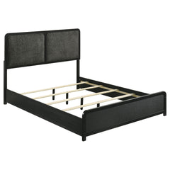 Cavelle BLACK 4-piece Queen Bedroom Set - Ornate Home