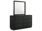 Cavelle BLACK Dresser Mirror - Ornate Home