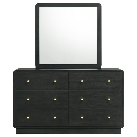 Cavelle BLACK Dresser Mirror - Ornate Home