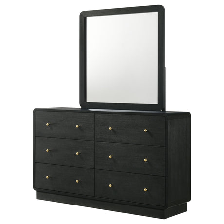 Cavelle BLACK Dresser Mirror - Ornate Home