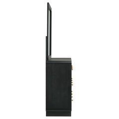 Cavelle BLACK Dresser Mirror - Ornate Home