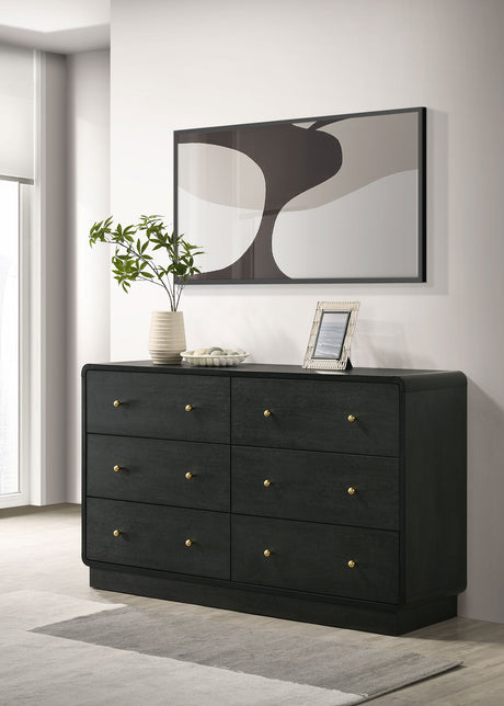 Cavelle BLACK Dresser - Ornate Home