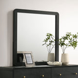 Cavelle BLACK Dresser and Mirror - Ornate Home