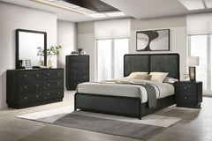 Cavelle BLACK Dresser and Mirror - Ornate Home