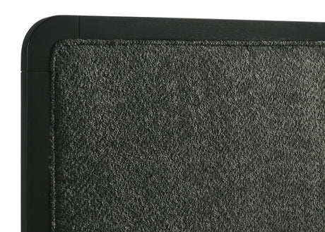 Cavelle BLACK Eastern King Panel Bed - Ornate Home