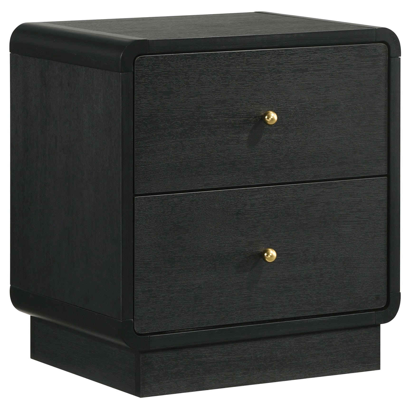 Cavelle Black 4-piece Twin Bedroom Set - Ornate Home