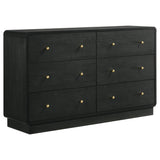 Cavelle Black 4-piece Twin Bedroom Set - Ornate Home