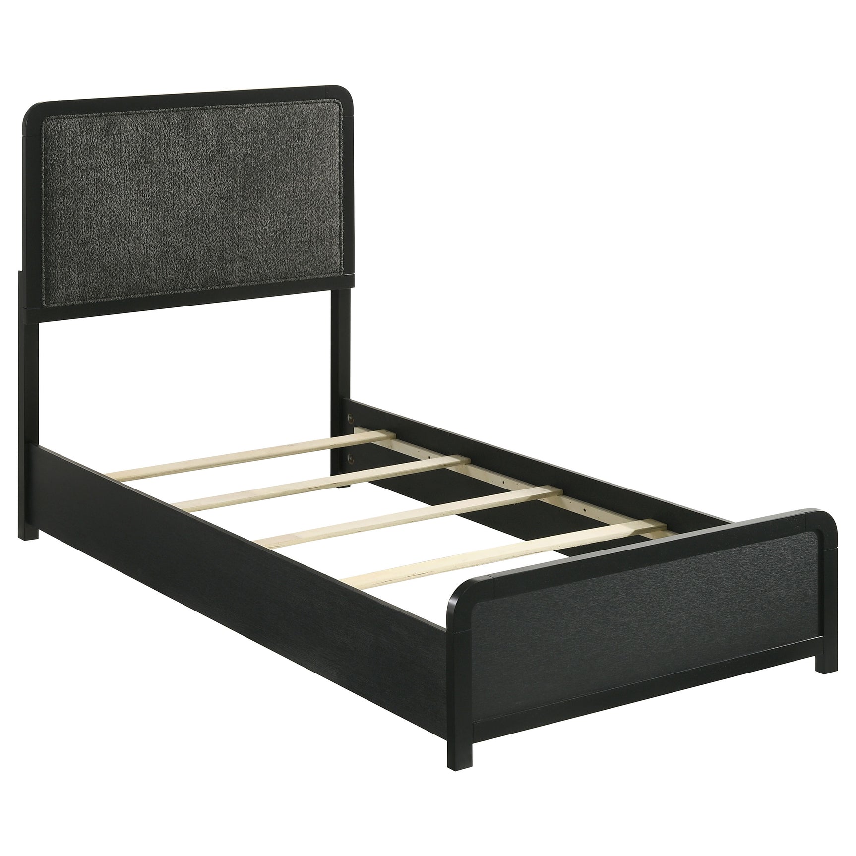 Cavelle Black 5-piece Twin Bedroom Set - Ornate Home