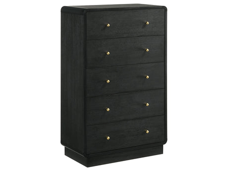 Cavelle Black Chest - Ornate Home