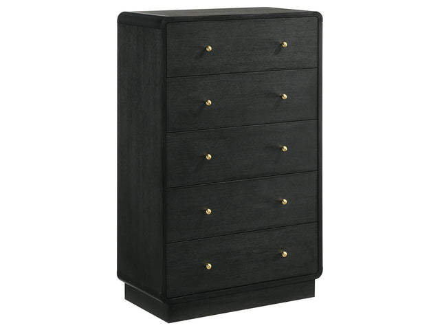 Cavelle Black Chest - Ornate Home