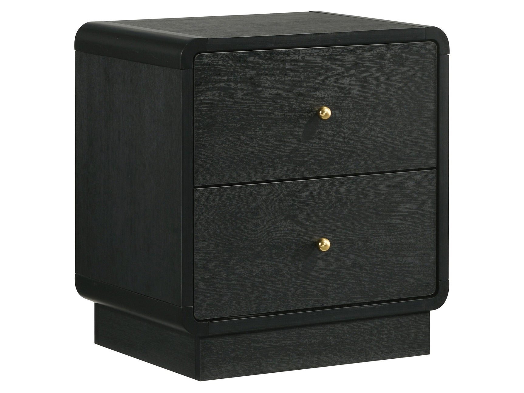 Cavelle Black Nightstand - Ornate Home