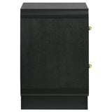 Cavelle Black Nightstand - Ornate Home
