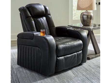Caveman Den Midnight Power Recliner - Ornate Home