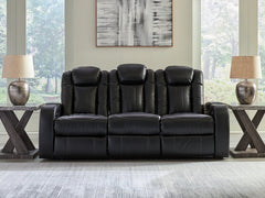 Caveman Den Midnight Power Reclining Sofa - Ornate Home