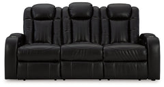 Caveman Den Midnight Power Reclining Sofa - Ornate Home