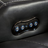 Caveman Den Midnight Power Reclining Sofa and Loveseat - Ornate Home