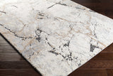 Cavetown Gray Marble Thick Rug - Ornate Home