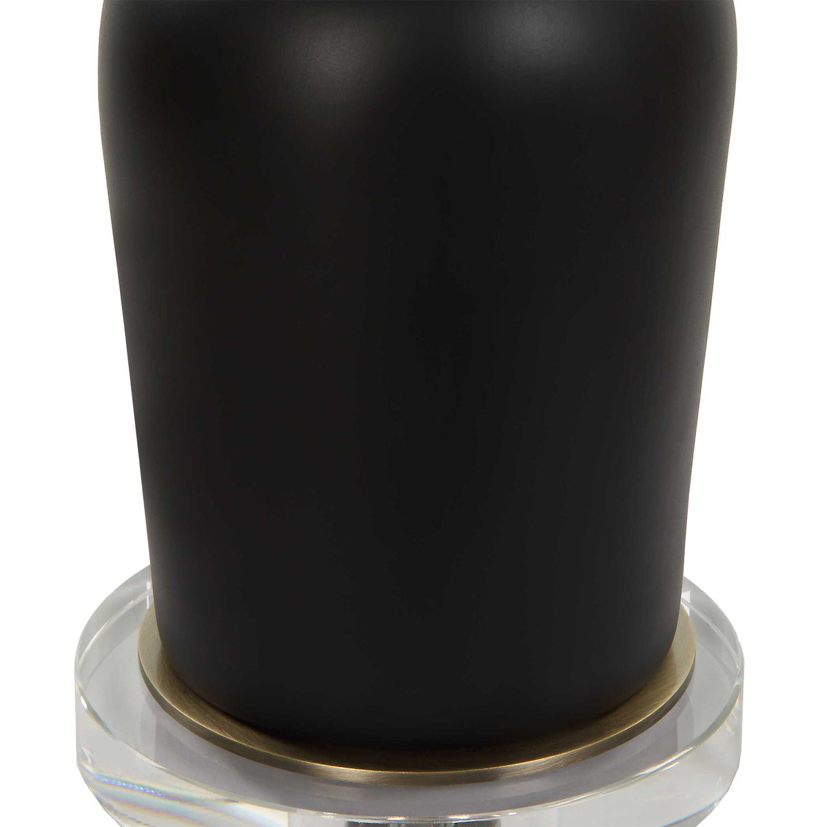 Caviar Black Table Lamp - Ornate Home