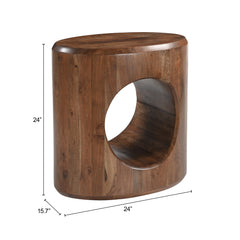 Cavo Brown Side Table - Ornate Home