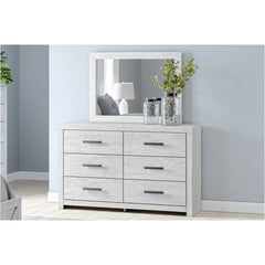Cayboni Whitewash Bedroom Mirror - Ornate Home