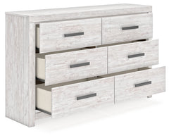 Cayboni Whitewash Dresser - Ornate Home