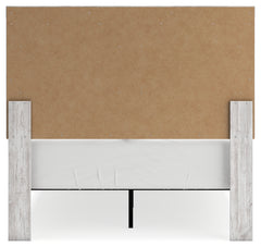 Cayboni Whitewash Full Panel Bed, Dresser and 2 Nightstands - Ornate Home