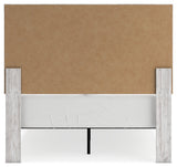 Cayboni Whitewash Full Panel Bedroom Set with Dresser and Mirror - Ornate Home