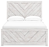 Cayboni Whitewash Full Panel Youth Bed (Online Special Price) - Ornate Home