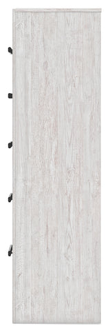 Cayboni Whitewash King Panel Bed, Dresser, Mirror, Chest and Nightstand (Online Special Price) - Ornate Home