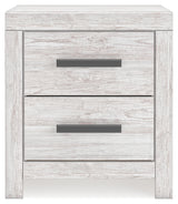 Cayboni Whitewash King Panel Bed, Dresser, Mirror, Chest and Nightstand (Online Special Price) - Ornate Home