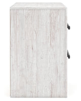 Cayboni Whitewash King Panel Bed, Dresser, Mirror, Chest and Nightstand (Online Special Price) - Ornate Home