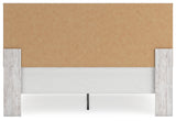 Cayboni Whitewash King Panel Bed (Online Special Price) - Ornate Home