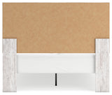 Cayboni Whitewash Queen Panel Bedroom Set with Dresser and Nightstand - Ornate Home