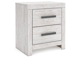 Cayboni Whitewash Nightstand (Online Special Price) - Ornate Home