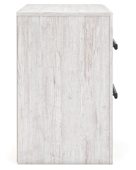 Cayboni Whitewash Nightstand - Ornate Home