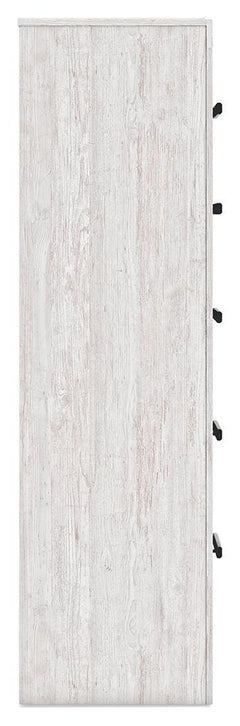Cayboni Whitewash Queen Panel Bed, Chest and Nightstand - Ornate Home