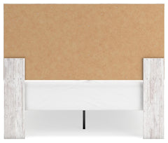 Cayboni Whitewash Queen Panel Bed, Chest and Nightstand - Ornate Home