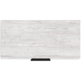 Cayboni Whitewash Queen Panel Bed, Dresser, Mirror, Chest and Nightstand - Ornate Home