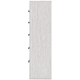 Cayboni Whitewash Queen Panel Bed, Dresser, Mirror, Chest and Nightstand - Ornate Home