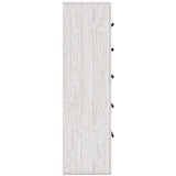 Cayboni Whitewash Queen Panel Bed, Dresser, Mirror, Chest and Nightstand - Ornate Home