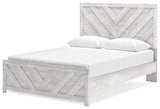 Cayboni Whitewash Queen Panel Bedroom Set with Dresser and Nightstand (Online Special Price) - Ornate Home