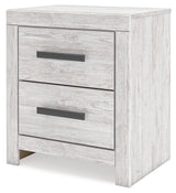 Cayboni Whitewash Queen Panel Bedroom Set with Dresser and Nightstand (Online Special Price) - Ornate Home