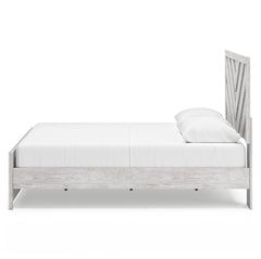 Cayboni Whitewash Queen Panel Bedroom Set with Dresser and Nightstand - Ornate Home