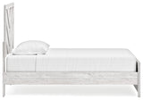 Cayboni Whitewash Twin Panel Bed (Online Special Price) - Ornate Home