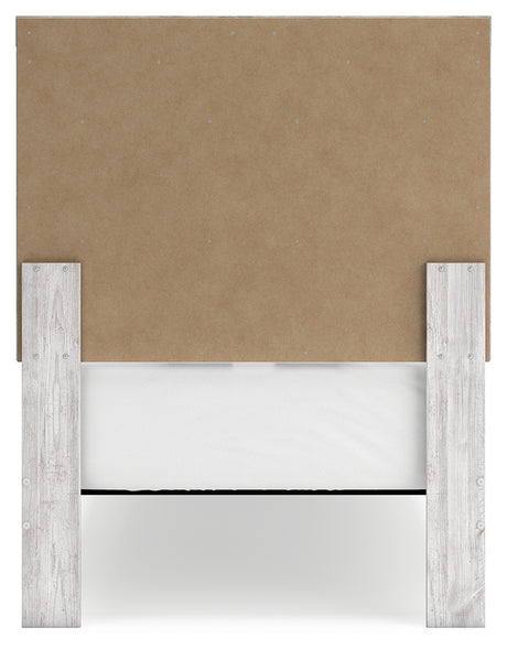 Cayboni Whitewash Twin Panel Bedroom Set with Dresser and Chest - Ornate Home