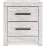 Cayboni Whitewash Twin Panel Bedroom Set with Dresser and Nightstand (Online Special Price) - Ornate Home
