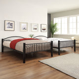 Cayelynn Black Bunk Bed (Full/Full) - Ornate Home