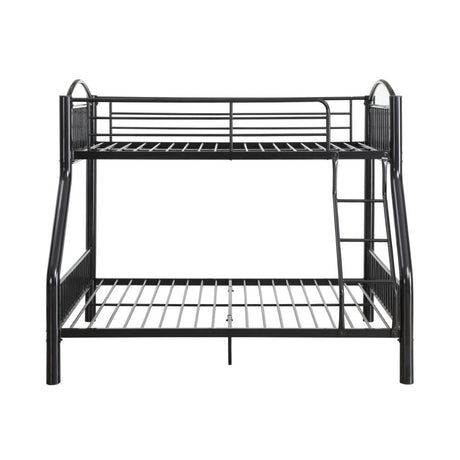 Cayelynn Black Bunk Bed (Twin/Full) - Ornate Home