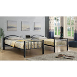 Cayelynn Black Bunk Bed (Twin/Twin) - Ornate Home