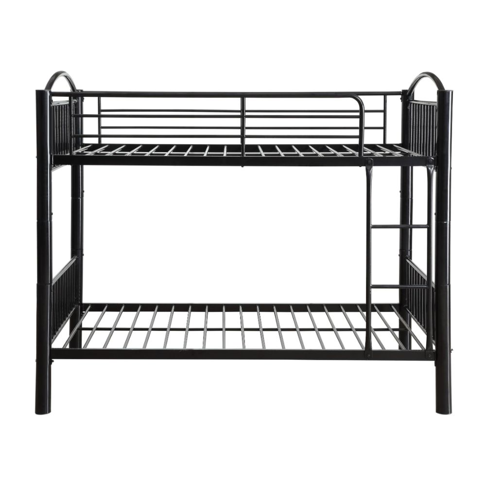 Cayelynn Black Bunk Bed (Twin/Twin) - Ornate Home